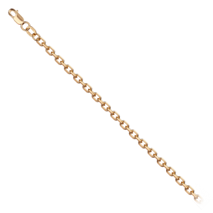 gold rollo bracelet