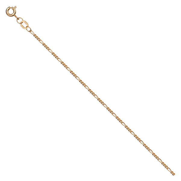 Figaro 14 carat Gold Chain Necklace