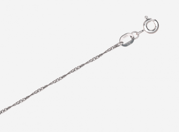 Platinum 950 Singapore Chain Bracelet