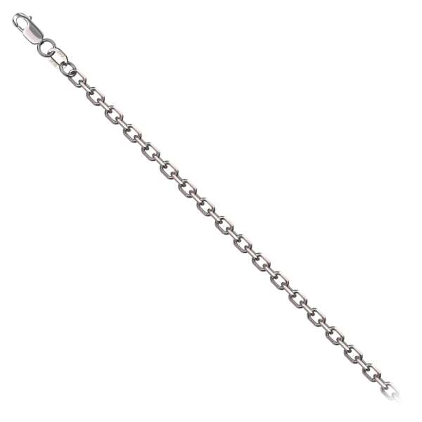 Platinum 950 Cobra Chain Necklace