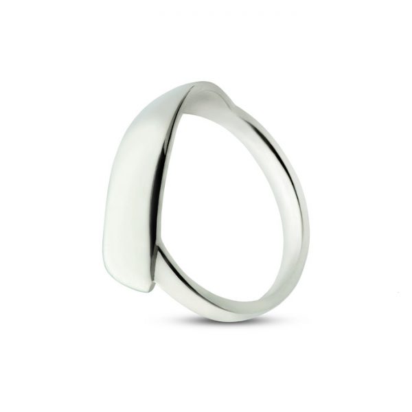 Wave Ring 925 Sterling Silver