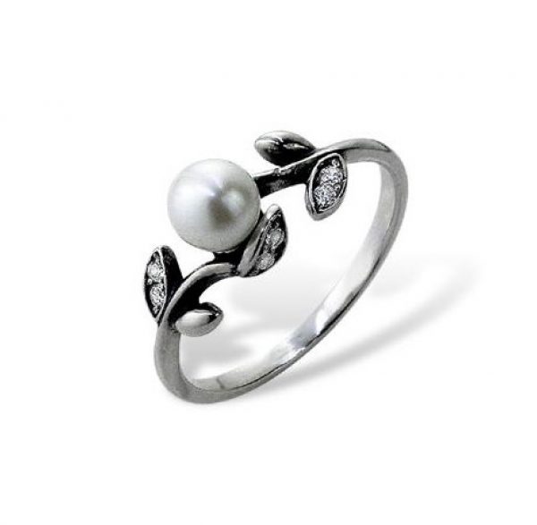 Ivy Pearl Ring R111433 Onlyway Jewelry