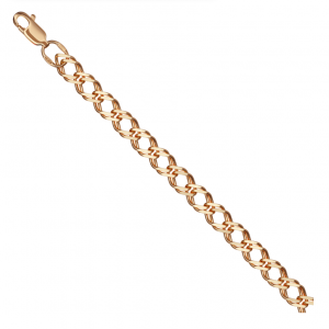 Rose gold chunky chain necklace