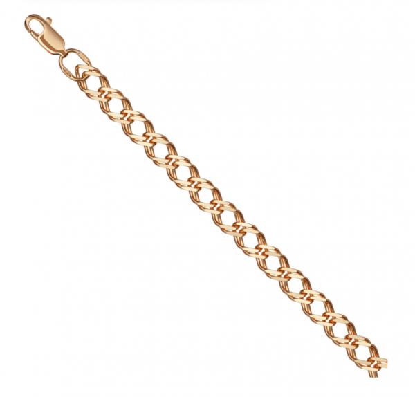 Rose gold chunky chain necklace