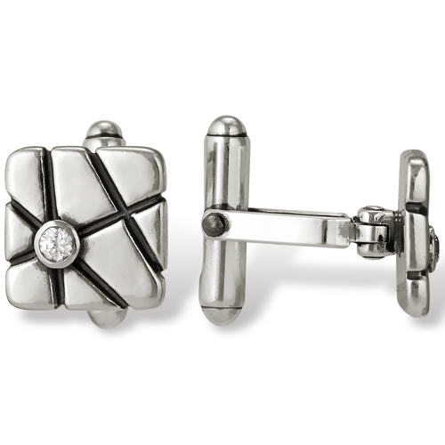 Cuff Links Ray Sterling Silver 925