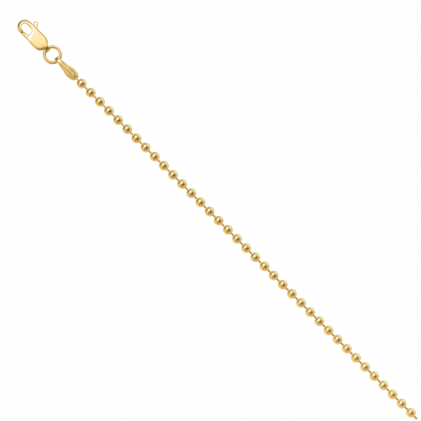Bead Ball Bracelet 14CT Gold Vermeil on Sterling Silver 925