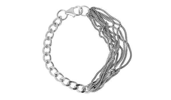 Festival Chunky Multi Chained combined bracelet
