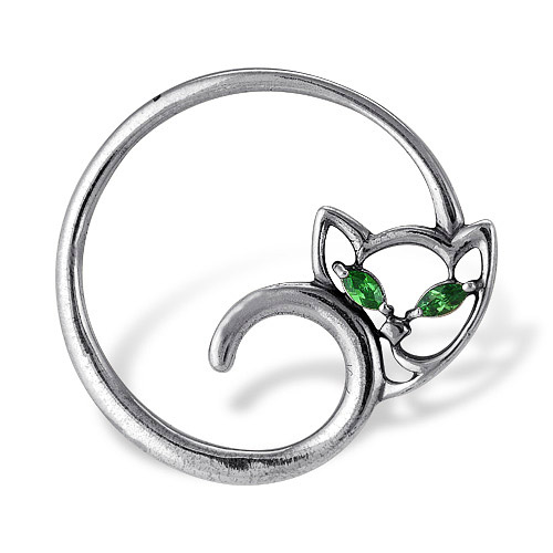 Kitty Pendant 925 Sterling Silver
