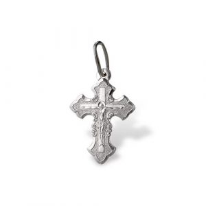 Small Sterling Silver Crucifix Cross Pendant Onlyway Jewelry Unique Hand crafted Artisan Jewllery