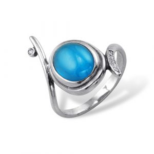 Cabochon Ring by Onlyway Jewelry London